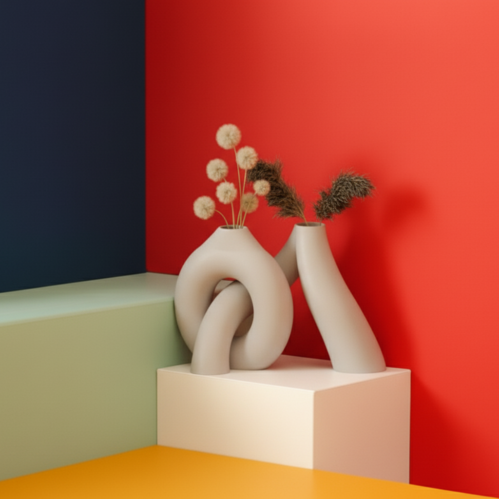 Toroidal Interlock Vase