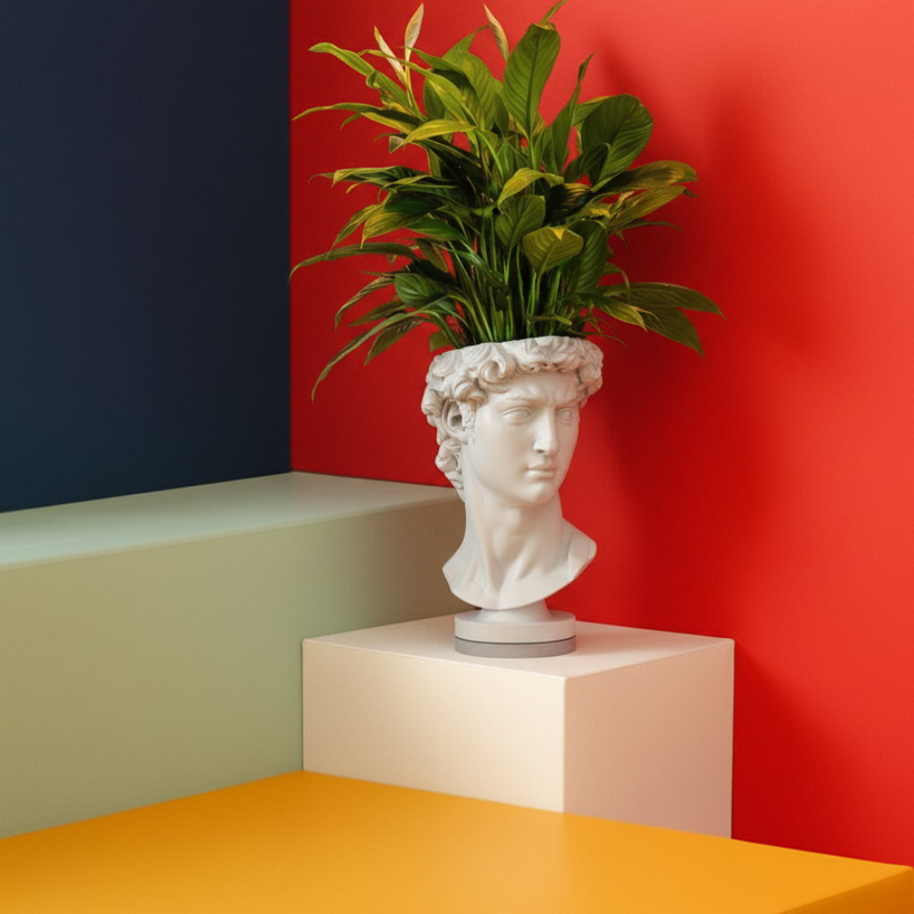 Head of David Planter